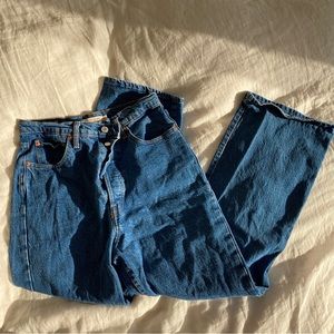 Levi’s Ribcage Straight Ankle Jeans